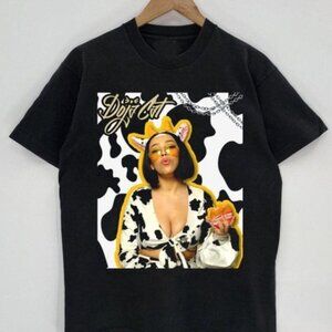 Doja Cat Mooo Vintage Funny Meme Music Fan Gift Graphic Shirt 101